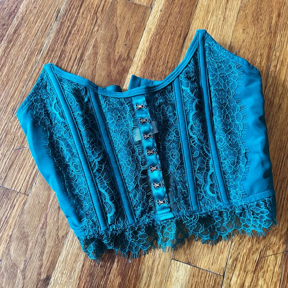 Victoria's Secret Emerald Corset